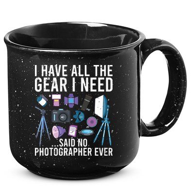 Photography Lover Photographer Tee Photography 15oz Campfire Ceramic Mug