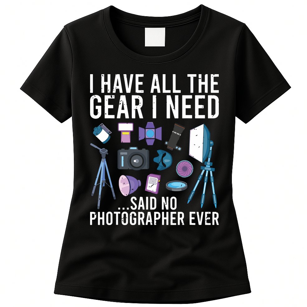 Photography Lover Photographer Tee Photography Womens T-Shirt