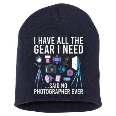 Photography Lover Photographer Tee Photography Short Acrylic Beanie