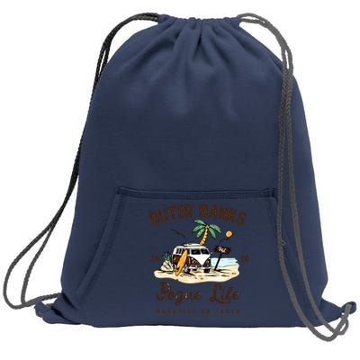 Pogue Life Paradise On Eart Sweatshirt Cinch Pack Bag