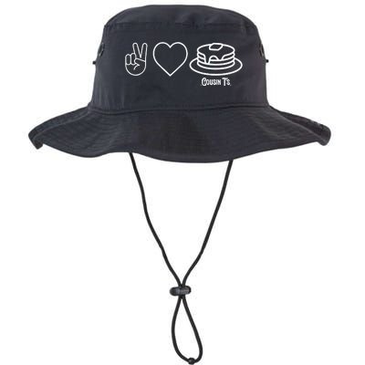 Peace Love Pancakes Cousin Legacy Cool Fit Booney Bucket Hat