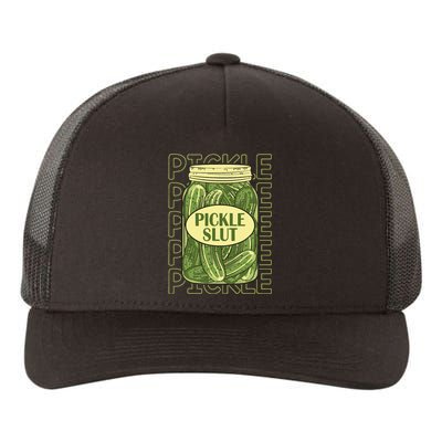 Pickle Lover Pickle Slut Yupoong Adult 5-Panel Trucker Hat