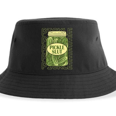 Pickle Lover Pickle Slut Sustainable Bucket Hat