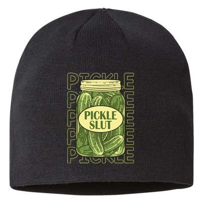 Pickle Lover Pickle Slut Sustainable Beanie