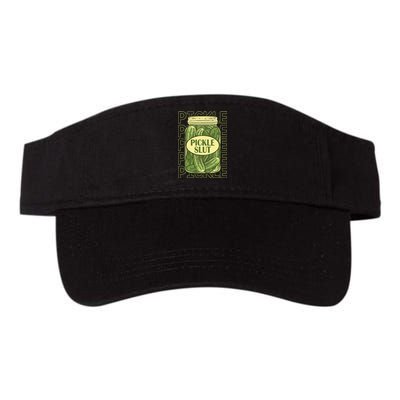 Pickle Lover Pickle Slut Valucap Bio-Washed Visor