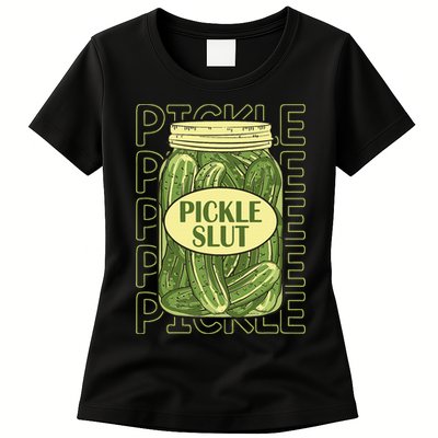 Pickle Lover Pickle Slut Womens T-Shirt