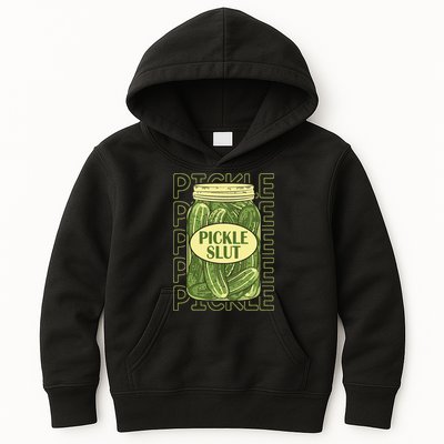 Pickle Lover Pickle Slut Kids Hoodie
