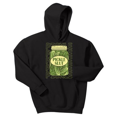 Pickle Lover Pickle Slut Kids Hoodie