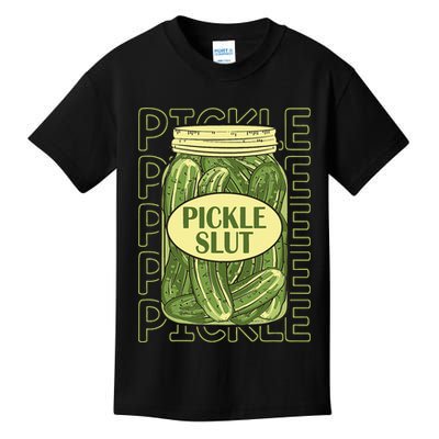 Pickle Lover Pickle Slut Kids T-Shirt