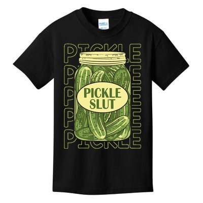 Pickle Lover Pickle Slut Kids T-Shirt