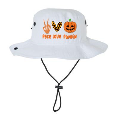 Pace Love Pumkin Halloween Love Heart Skeleton Peace Pumpkins Legacy Cool Fit Booney Bucket Hat