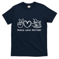 Peace, Love Pottery Retro Pottery Lover Ceramics Artist T-Shirt