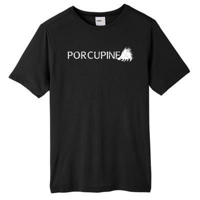 Porcupine Logo Tall Fusion ChromaSoft Performance T-Shirt