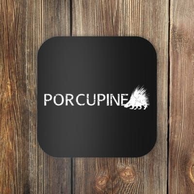 Porcupine Logo Coaster