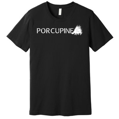 Porcupine Logo Premium T-Shirt