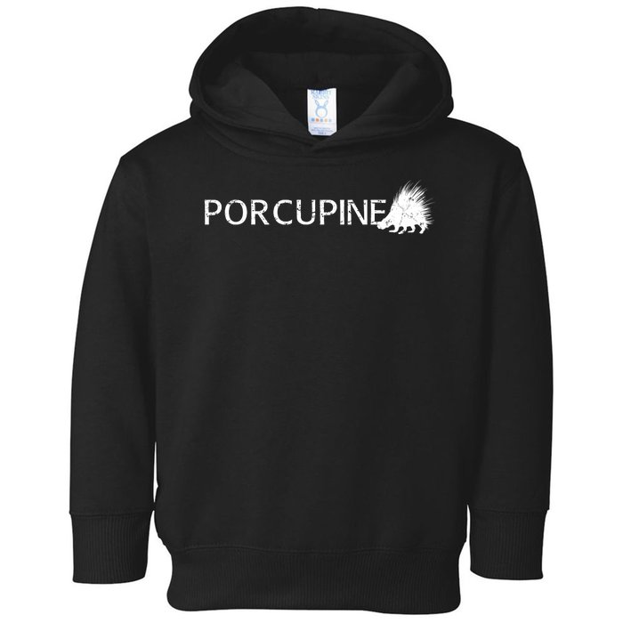 Porcupine Logo Toddler Hoodie