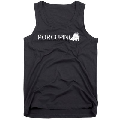 Porcupine Logo Tank Top