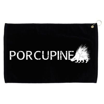 Porcupine Logo Grommeted Golf Towel