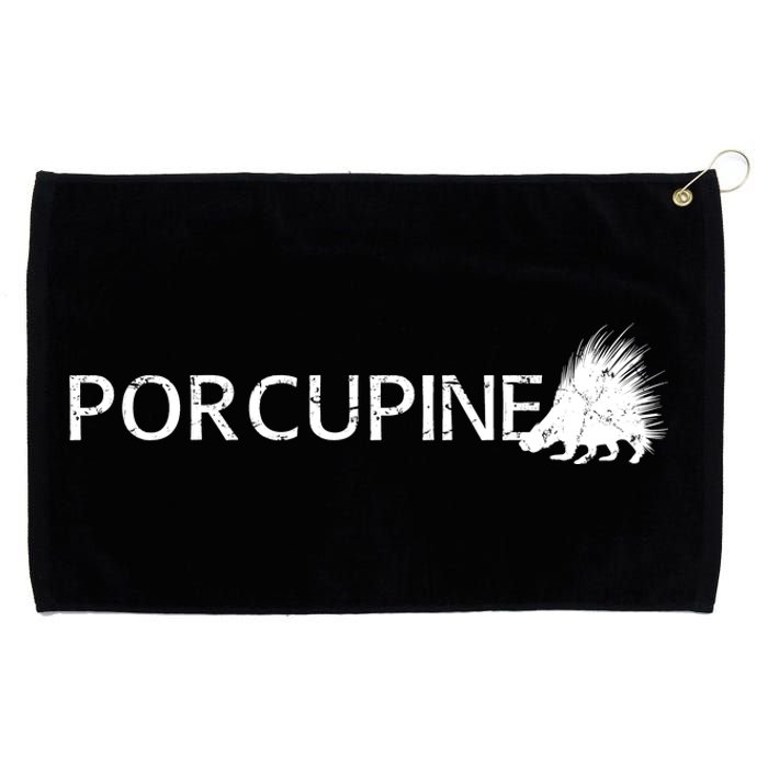 Porcupine Logo Grommeted Golf Towel