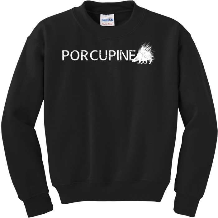 Porcupine Logo Kids Sweatshirt