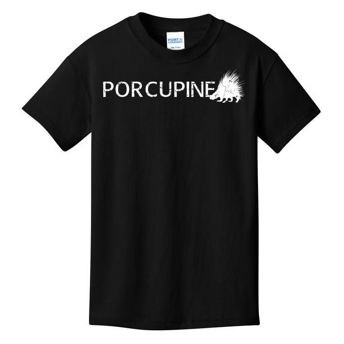 Porcupine Logo Kids T-Shirt