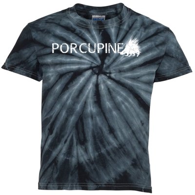 Porcupine Logo Kids Tie-Dye T-Shirt