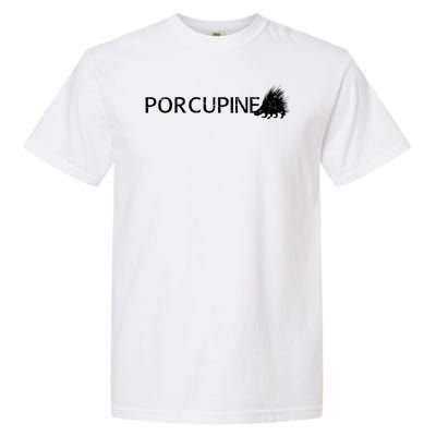 Porcupine Logo Garment-Dyed Heavyweight T-Shirt