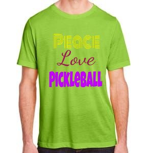 Peace Love Pickleball Adult ChromaSoft Performance T-Shirt