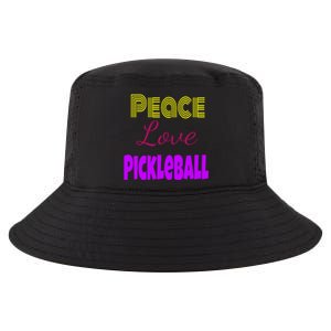 Peace Love Pickleball Cool Comfort Performance Bucket Hat