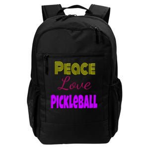 Peace Love Pickleball Daily Commute Backpack