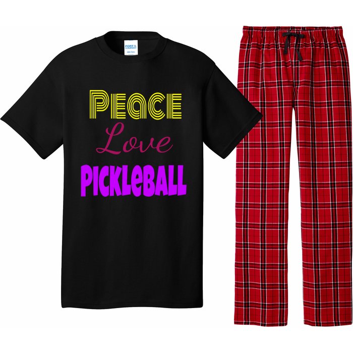 Peace Love Pickleball Pajama Set