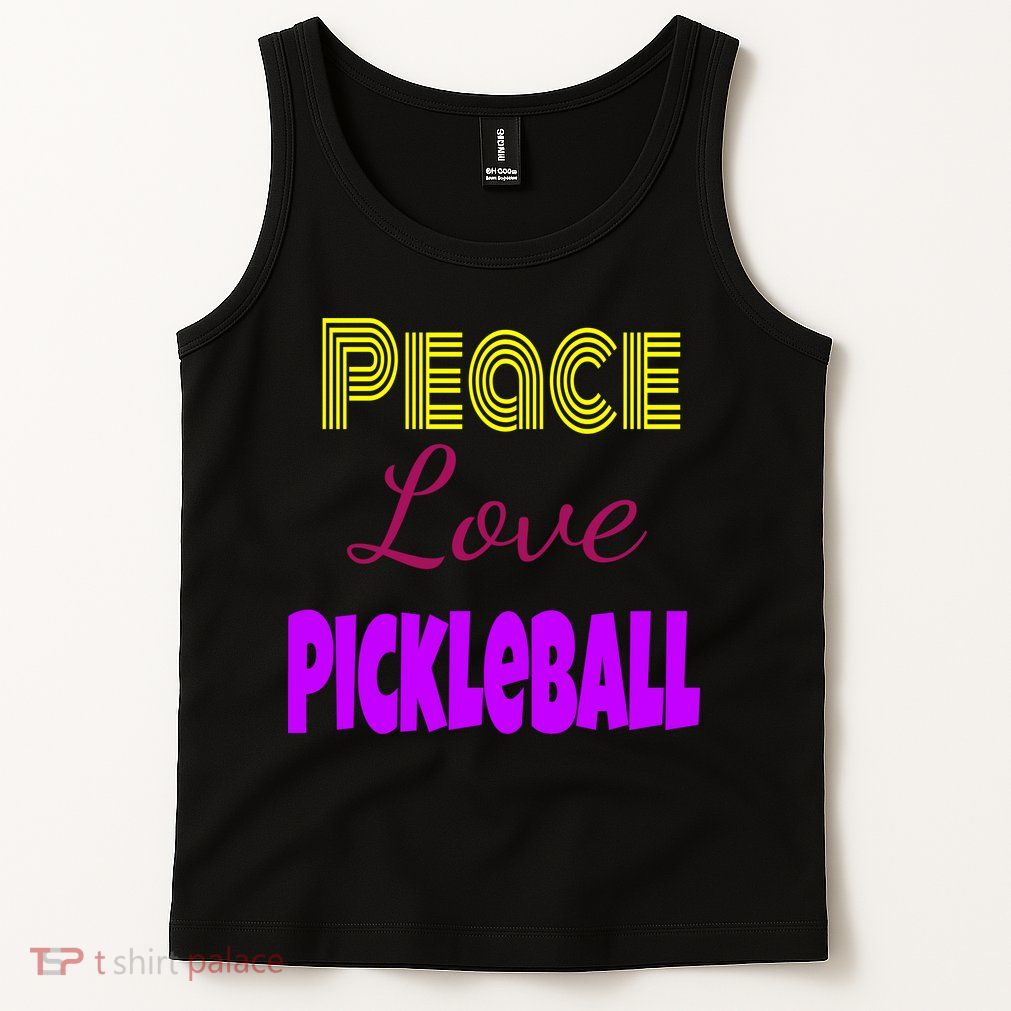 Peace Love Pickleball Tank Top