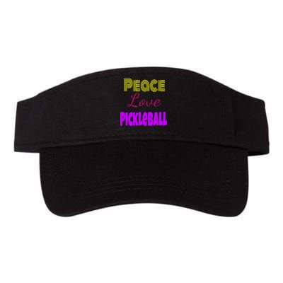 Peace Love Pickleball Visor
