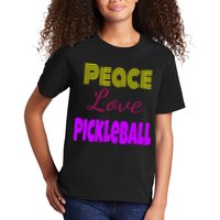 Peace Love Pickleball Kids T-Shirt