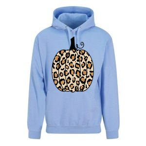 Pumpkin Leopard Print  Unisex Surf Hoodie