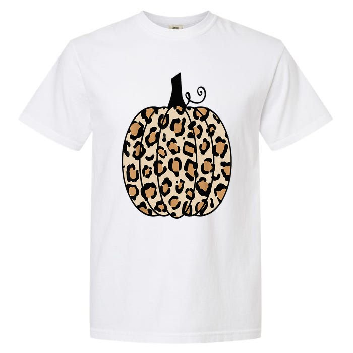 Pumpkin Leopard Print  Garment-Dyed Heavyweight T-Shirt