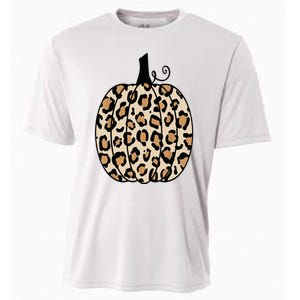 Pumpkin Leopard Print  Cooling Performance Crew T-Shirt