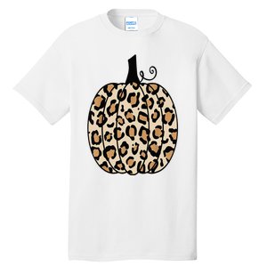 Pumpkin Leopard Print  Tall T-Shirt