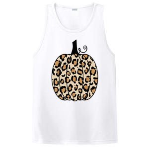 Pumpkin Leopard Print  PosiCharge Competitor Tank