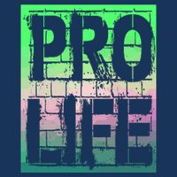 Pro Life 7 Panel Mesh Trucker Snapback Hat