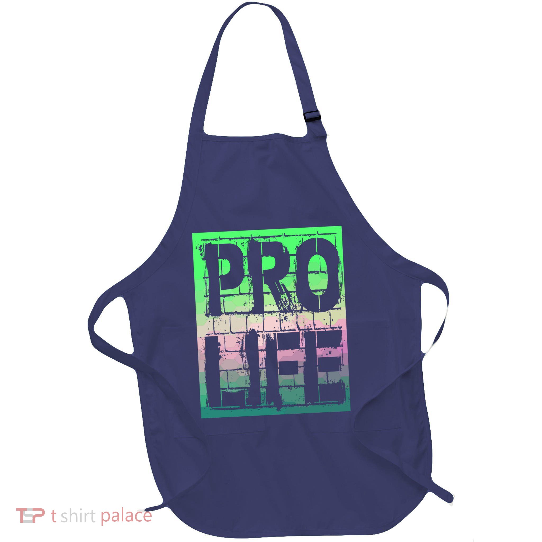 Pro Life Full-Length Apron With Pockets