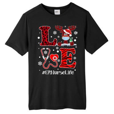 Ph Love Plaid Leopard Christmas Er Nurse Reindeer Great Gift Tall Fusion ChromaSoft Performance T-Shirt