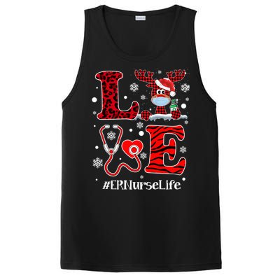 Ph Love Plaid Leopard Christmas Er Nurse Reindeer Great Gift PosiCharge Competitor Tank