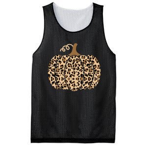 Pumpkin Leopard Print For Women N Fall Mesh Reversible Basketball Jersey Tank