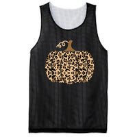 Pumpkin Leopard Print For Women N Fall Mesh Reversible Basketball Jersey Tank