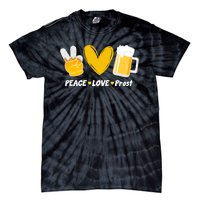 Peace Love Prost Beer Oktoberfest Tie-Dye T-Shirt