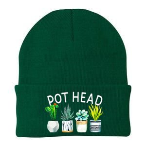 Pothead Love Plant Gardener Pothead Succulent Knit Cap Winter Beanie