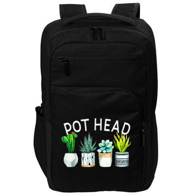 Pothead Love Plant Gardener Pothead Succulent Impact Tech Backpack