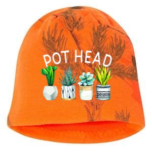 Pothead Love Plant Gardener Pothead Succulent Kati - Camo Knit Beanie