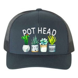 Pothead Love Plant Gardener Pothead Succulent Yupoong Adult 5-Panel Trucker Hat